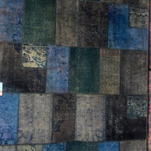 Persian Patch blue & Grey